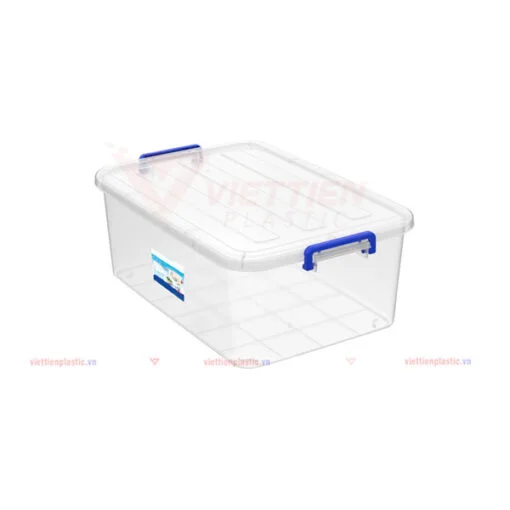 Thùng nhựa chữ nhật trong suốt 15 lít