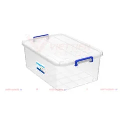 Thùng nhựa chữ nhật trong suốt 30 lít