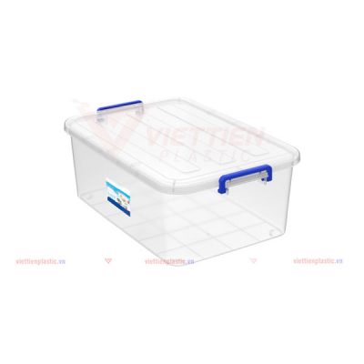 Thùng nhựa chữ nhật trong suốt 30 lít