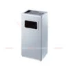 Thùng rác inox gạt tàn vuông