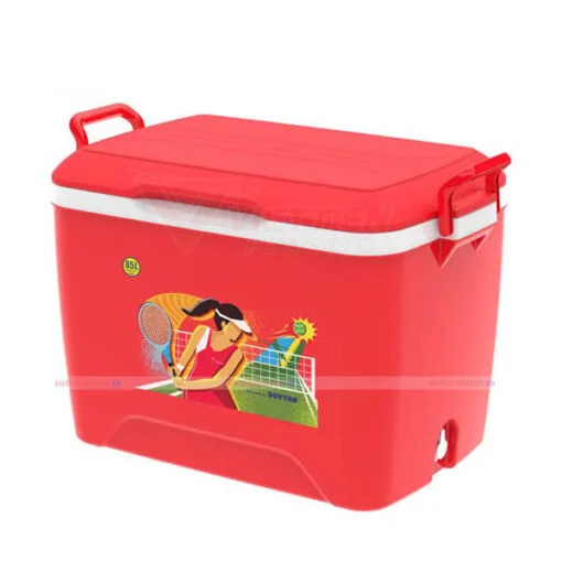 thùng đá 85 lít - đỏ