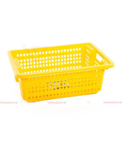 rổ chữ nhật lớn - vàng