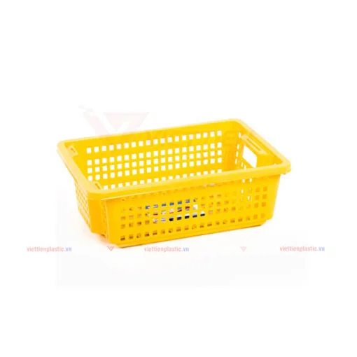 rổ chữ nhật nhỏ -vàng