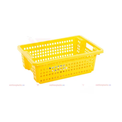 rổ chữ nhật trung - vàng