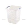 Sọt rác vuông lớn trắng