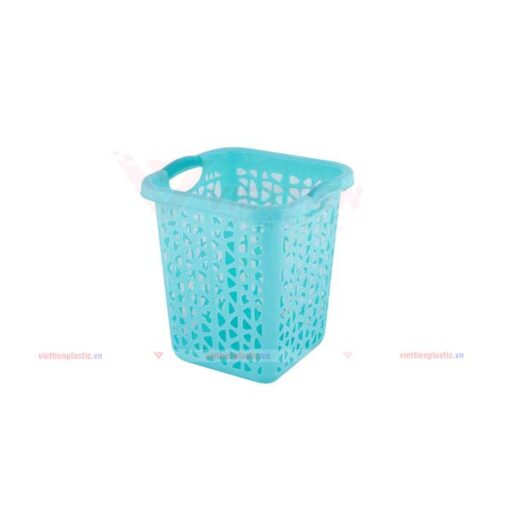 Sọt rác vuông nhỏ - hồng