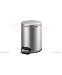Thùng rác inox đạp chân 5 lít