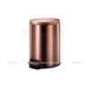 Thùng rác inox đạp chân 8 lít màu nâu