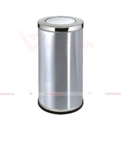 Thùng rác inox nắp lật