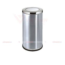 Thùng rác inox nắp lật