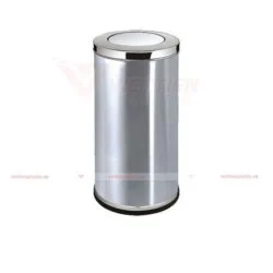 Thùng rác inox nắp lật