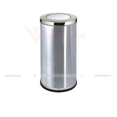 Thùng rác inox nắp lật