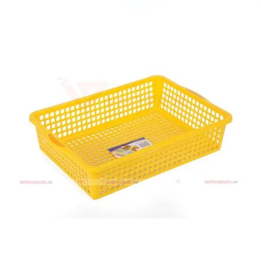 rổ-chữ-nhật-3t0-màu-vàng