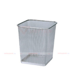 Sọt rác inox vuông dạng lưới