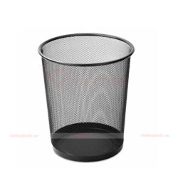 sọt rác inox lưới tròn
