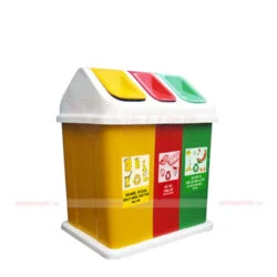 thùng rác 3 ngăn cỡ trung
