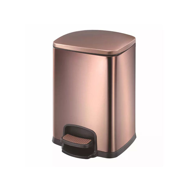 thung rac dap chan inox 12 lit