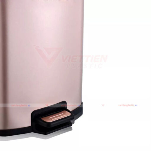 thùng rác inox chữ nhật đạp chân 20L phần đạp chân