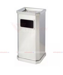 Thùng rác inox gạt tàn YH - 10B