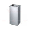 thùng rác inox vuông nắp lật