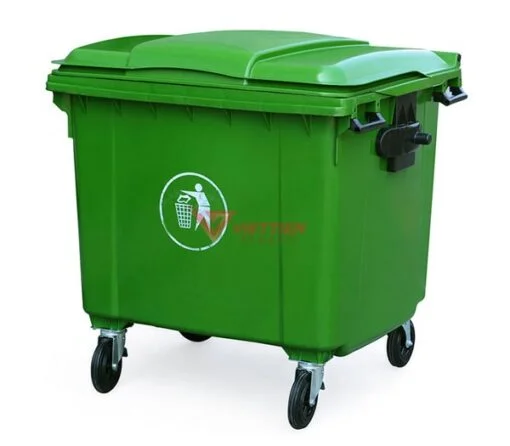 Thùng rác 660 lít giá rẻ tại TP HCM