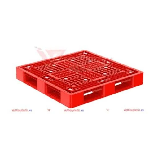 pallet nhua pl698lk - đỏ