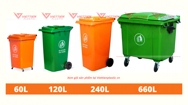 Mua thùng rác Nhựa Việt Tiến