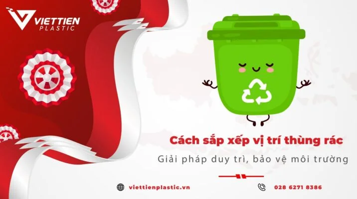 Cách sắp xếp vị trí thùng rác