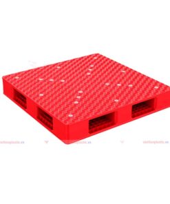 pallet nhựa pl 1277lk - đỏ