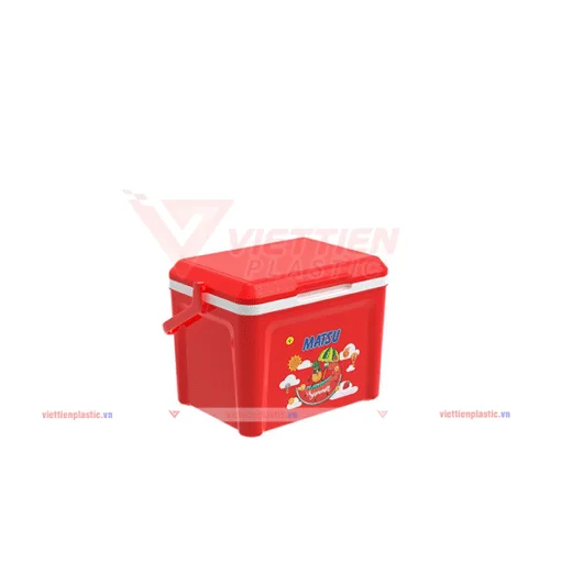 thung giu lanh 6 lit mau do