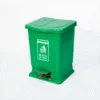 thùng rác y tế 15 lít xanh lá