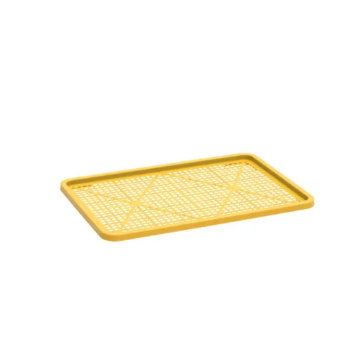 Phần nắp sóng hở màu vàng Nhựa Việt Tiến