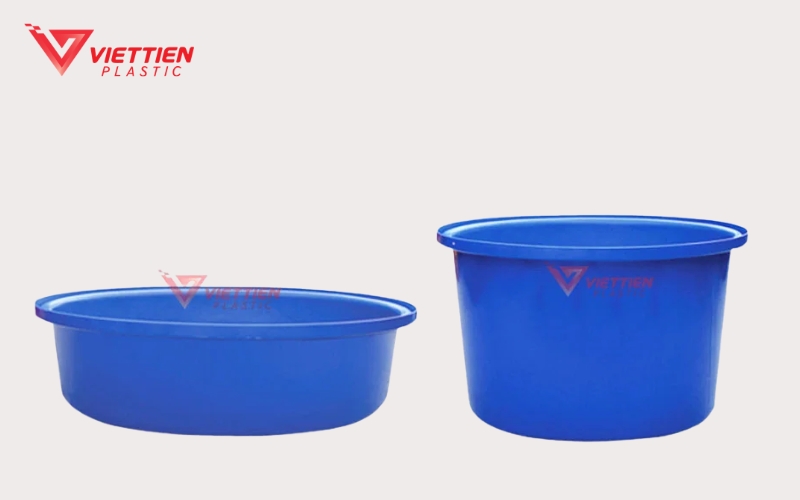 Dáng tròn giúp nước lưu thông đều