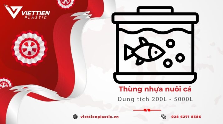 Thùng nhựa nuôi cá 5000l, 1000l, 500l, 300l, 200l