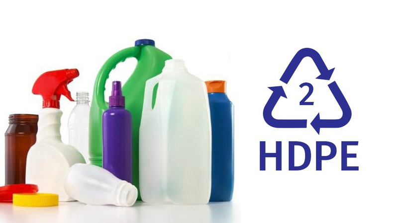 Nhựa HDPE thường được sử dụng trong các sản phẩm nhựa công nghiệp