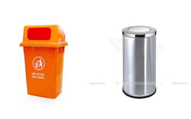 Thùng rác nhựa và thùng rác inox: Đâu mới là lựa chọn hoàn hảo?