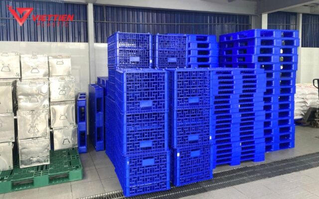 Cung cấp pallet nhựa kèm tư vấn, bảo hành và hỗ trợ giao hàng