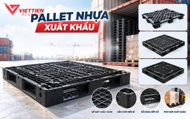 Pallet phục vụ đóng hàng và vận chuyển quốc tế