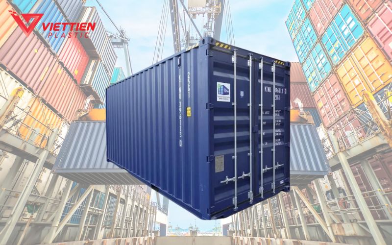 Container 20 feet cách nhiệt giữ nhiệt độ ổn định, bảo vệ hàng hóa nhạy cảm như thực phẩm.