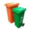 Thùng rác 120 lít nhựa HDPE