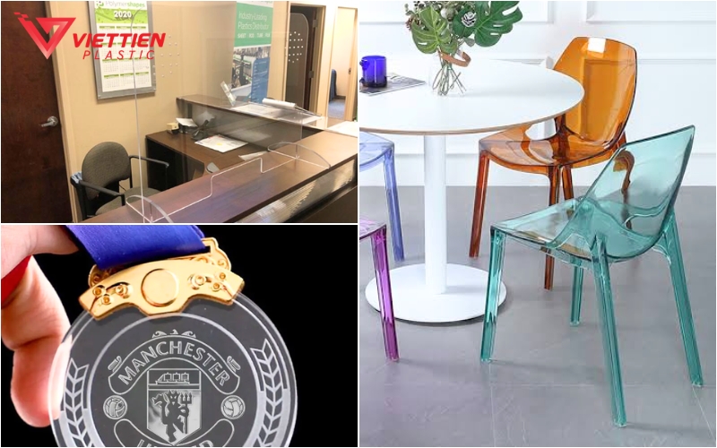 Acrylic dùng làm nội thất, đồ gia dụng và quà tặng