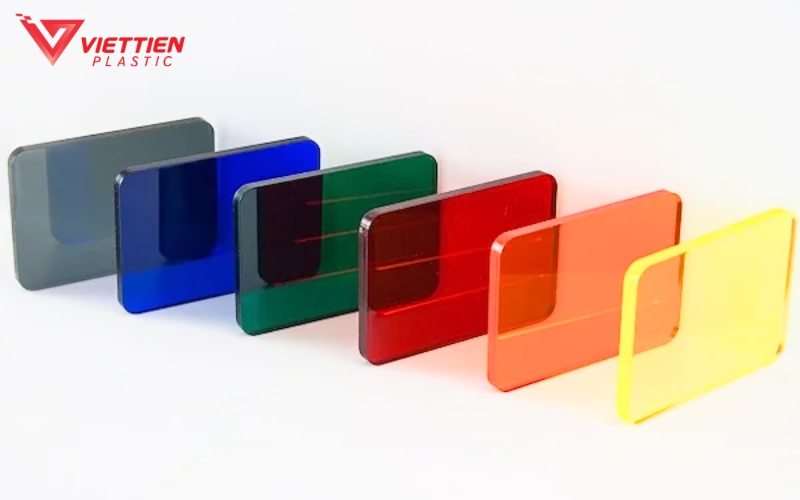 Nhựa Acrylic PMMA trong suốt, nhẹ và dễ tạo hình