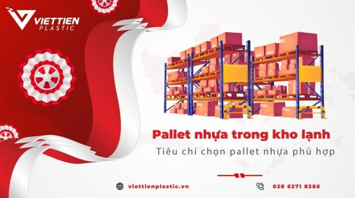 Pallet nhựa kho lạnh