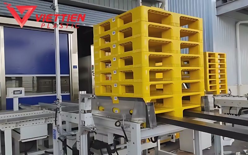 Quy trình sản xuất pallet nhựa