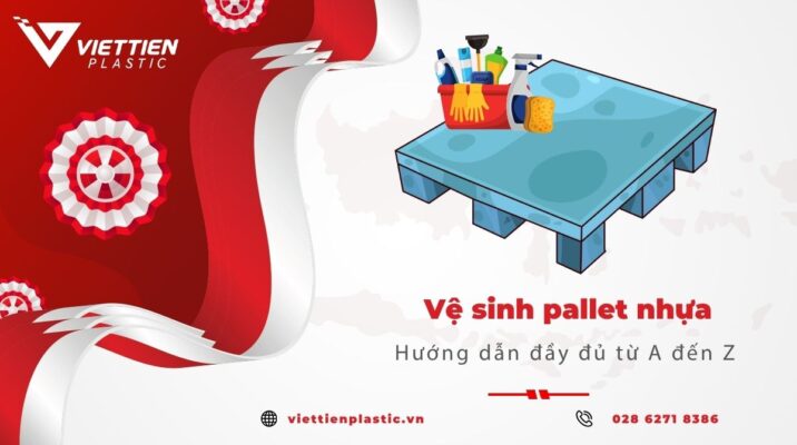 Vệ sinh pallet nhựa