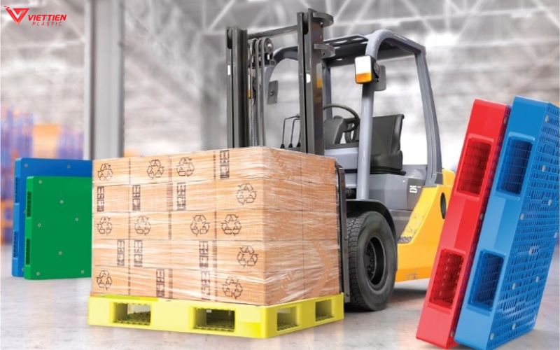 Các bước sử dụng pallet nhựa hiệu quả