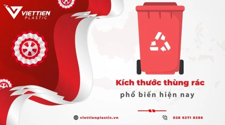 kích thước thùng rác