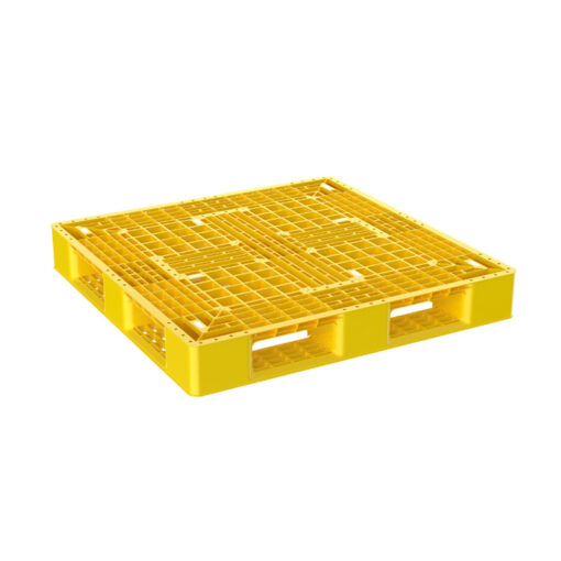 Pallet nhựa V4-1574 màu vàng của Nhựa Việt Tiến