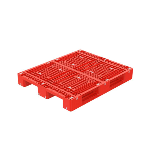 Pallet nhựa V4-1575 màu đỏ của Nhựa Việt Tiến
