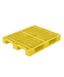 Pallet nhựa V4-1575 màu vàng của Nhựa Việt Tiến